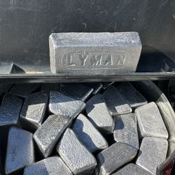 1 Lb. Lead Ingots, $1 Each, For Reloading Or Fishing, Over 200 Available 