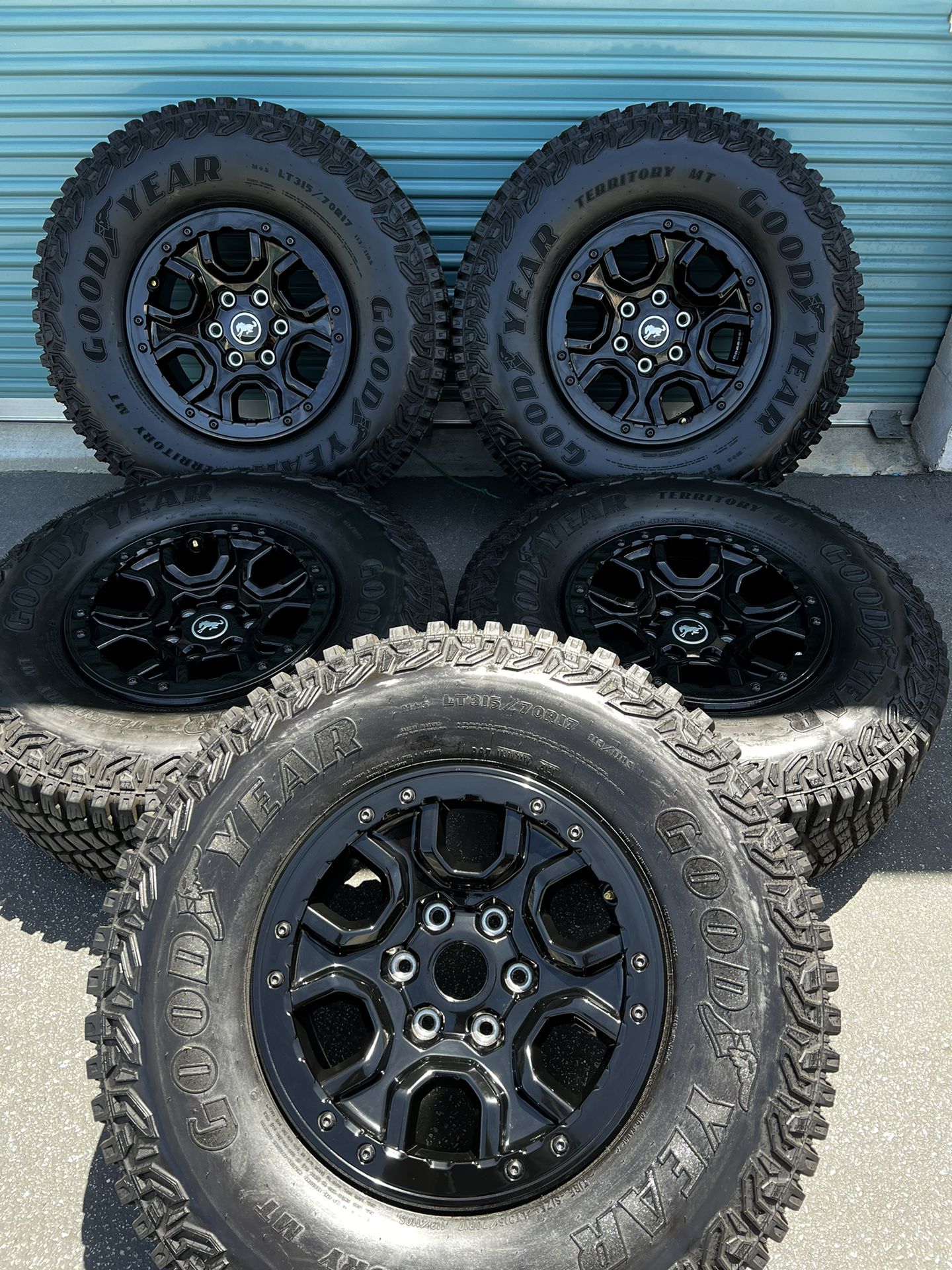 Ford Bronco Factory Wheels Tires