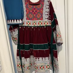 3 Pc Afghan/Afghani Dress