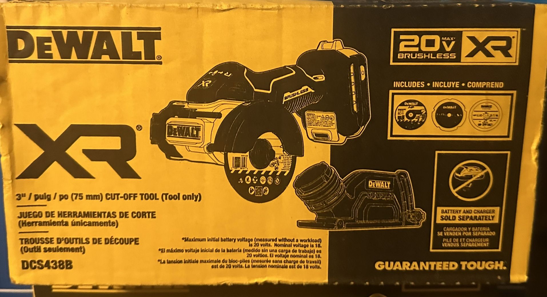 DEWALT CUTTER 