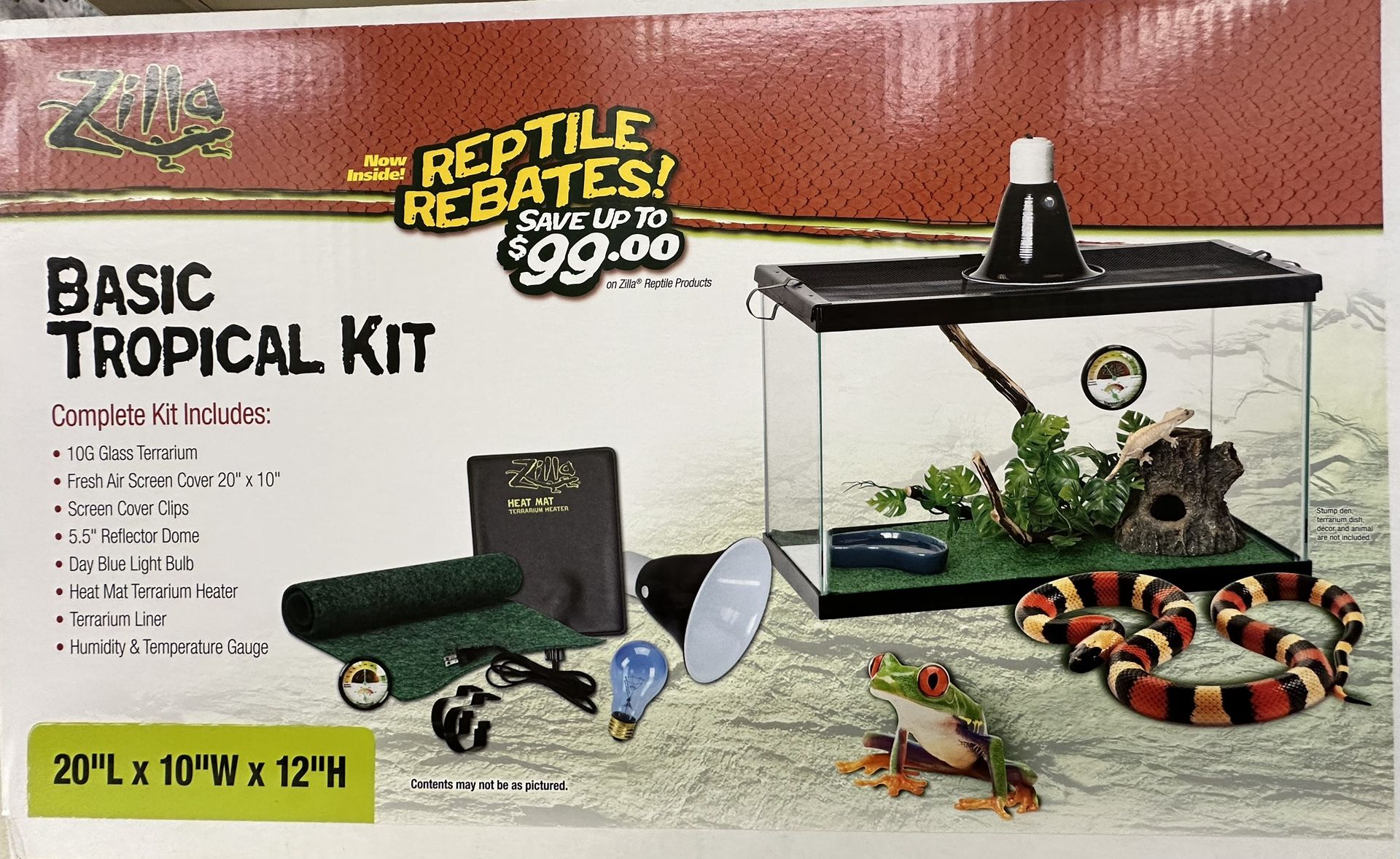 Zilla Reptile Kit