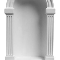 (New in Box)
Ekena Millwork 16 3/8"W x 30"H x 8 1/4"D Alexandria Wall Niche (RO: 12 3/8"W x 23 5/8"H x 4"D) /7-CN-1628