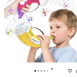 Horn Bubble Gun