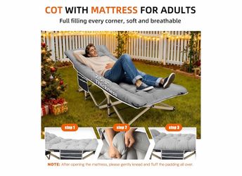 Portable camping cot 📍$40 multiples available