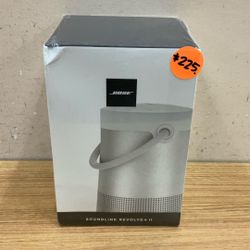 BOSE SOUNDLINK REVOLVE + II PORTABLE BLUETOOTH SPEAKER.