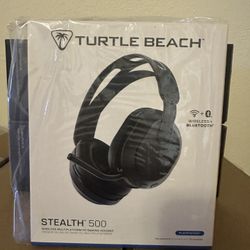 Turtle Beach - Stealth 500 Wireless Gaming Headset for PC, PS5, PS4 & Mobile - Black