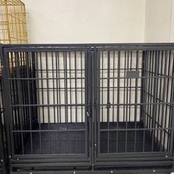 Two Crate Dog Cage *OBO*