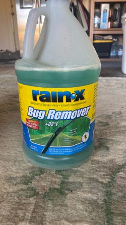 FREE Windshield wiper bug remover fluid