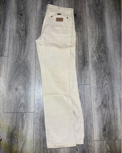 Wrangler Cream Denim Jeans