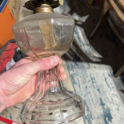 Glass Oil Lamp