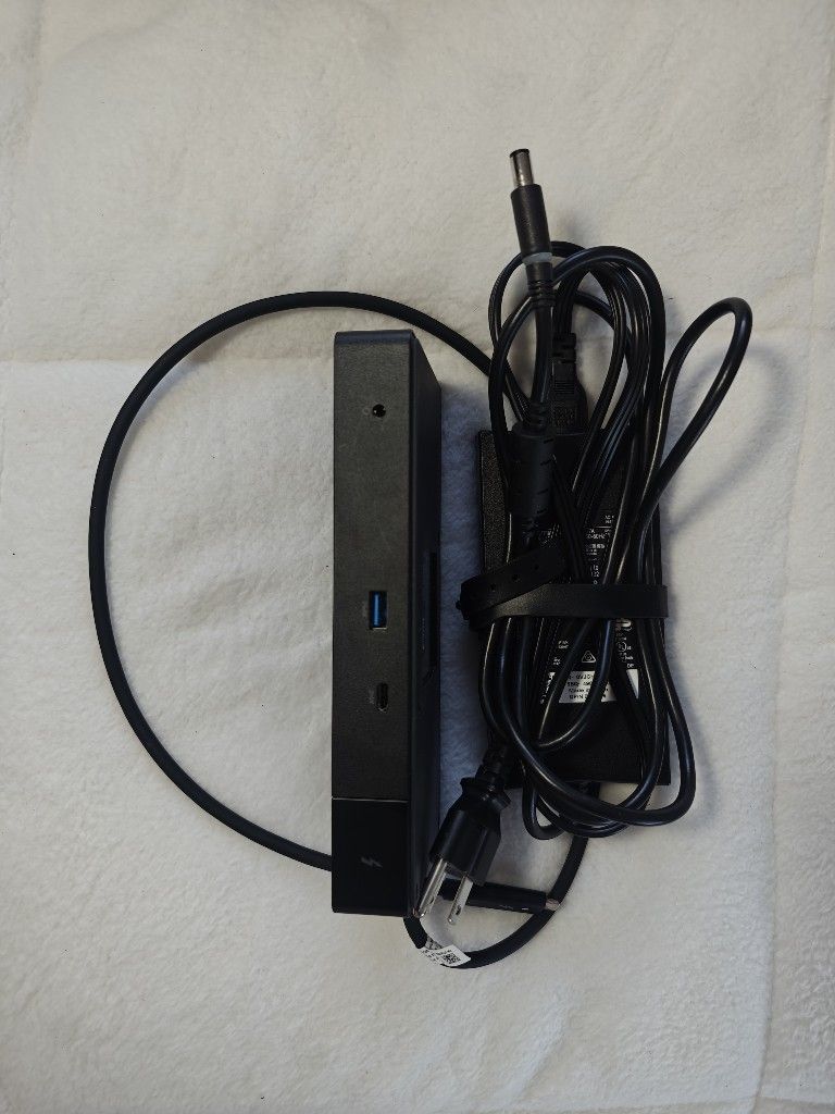 Dell WD19TB Thunderbolt Docking Station w/ 180W AC Adapter