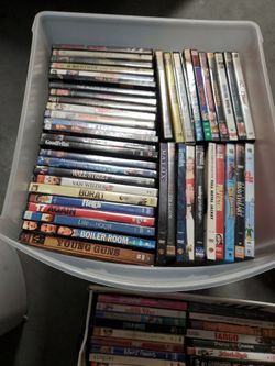 Dvds Probably 50 Of Them and cds
