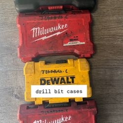 Drill Bit Cases & Impact Drills 