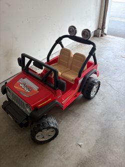 Power Wheels Jeep Wrangler Kids Ride-On