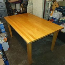 Solid Ash Dining Table