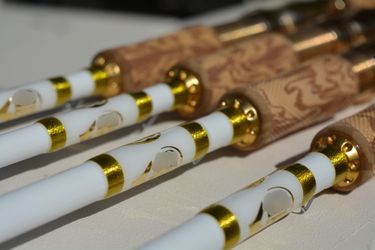Custom built fishing rods 7’ and 7’6”