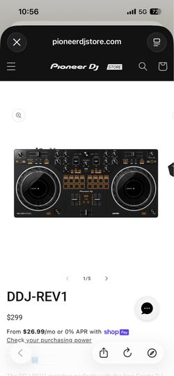Pioneer DJ DDJ-REV1 Controller — Brand New In Box