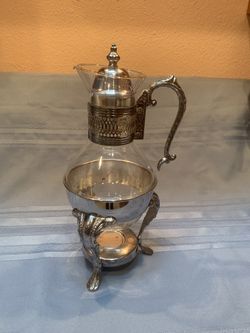 Vintage Silver Plated Coffee Carafe