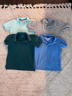 Boys polo shirts size 8