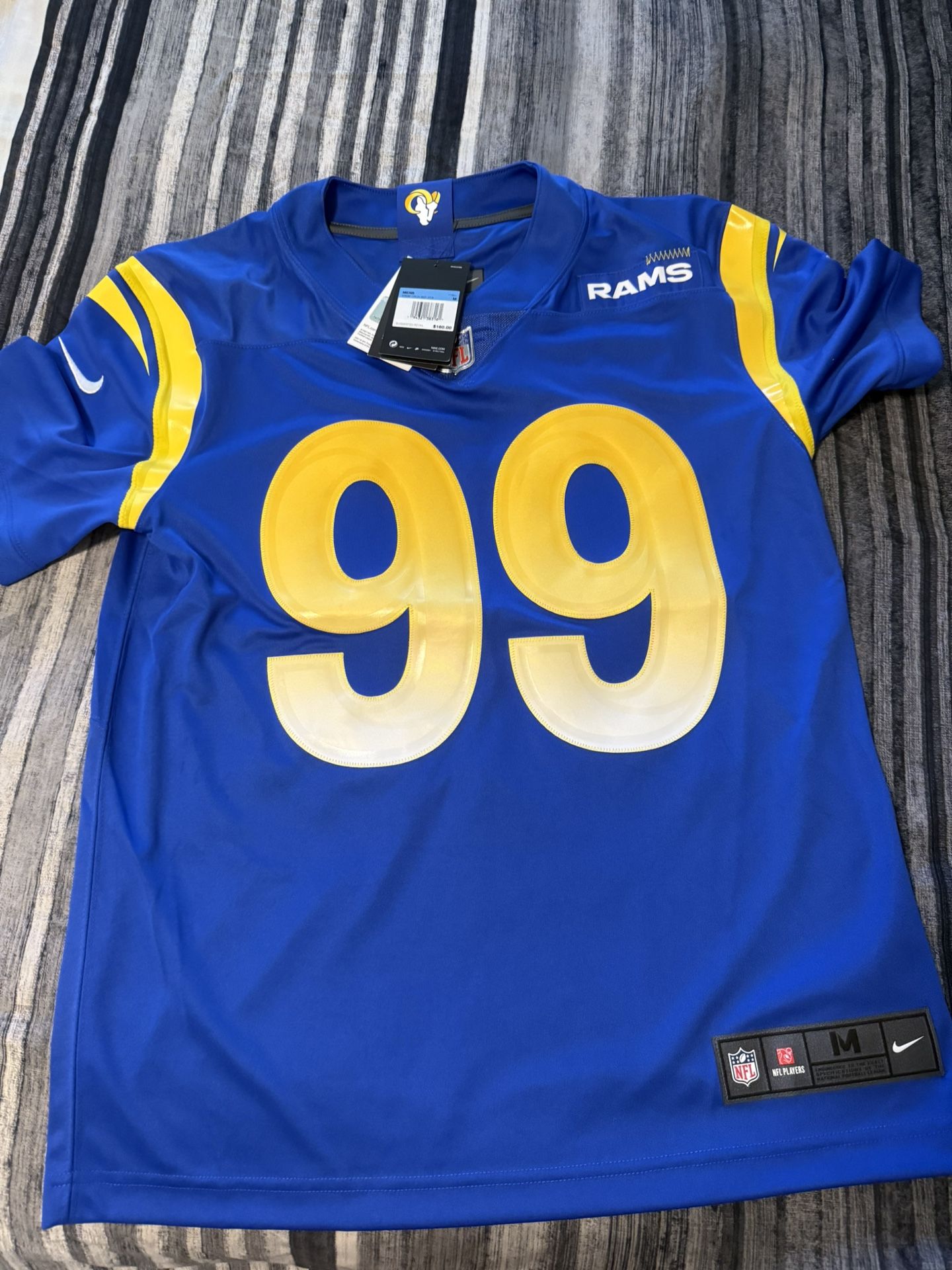 NFL Aaron Donald Limited Royal Blue Jersey