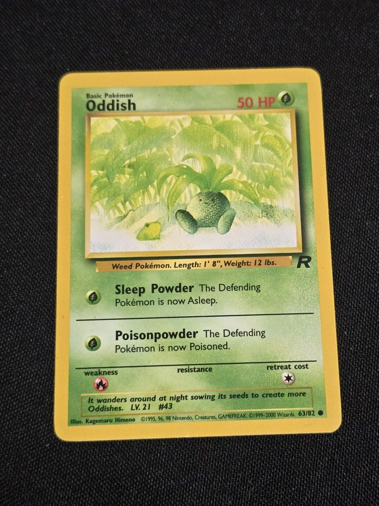 Oddish - Team Rocket