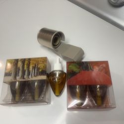Bath & Body Works Fall Wallflower Plug In And 5 Scents