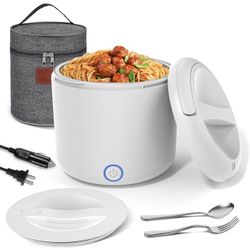 Portable Electric Lunch Box Food Warmer for Car & Home