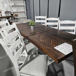 Dining Room Table And Chairs 🌟 Dining Furniture Set Extra Discount Code RSG 
🔥🔥 Mention OfferUp for this Special Price!!