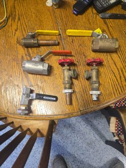 Assortment Of Valves/some New Some Used
