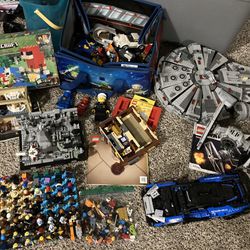 Big Lot Of LEGO Complete Sets, Figures, And More 