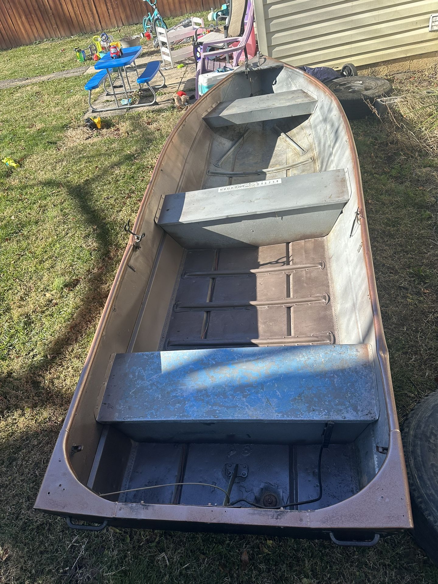 14ft V Hull John Boat