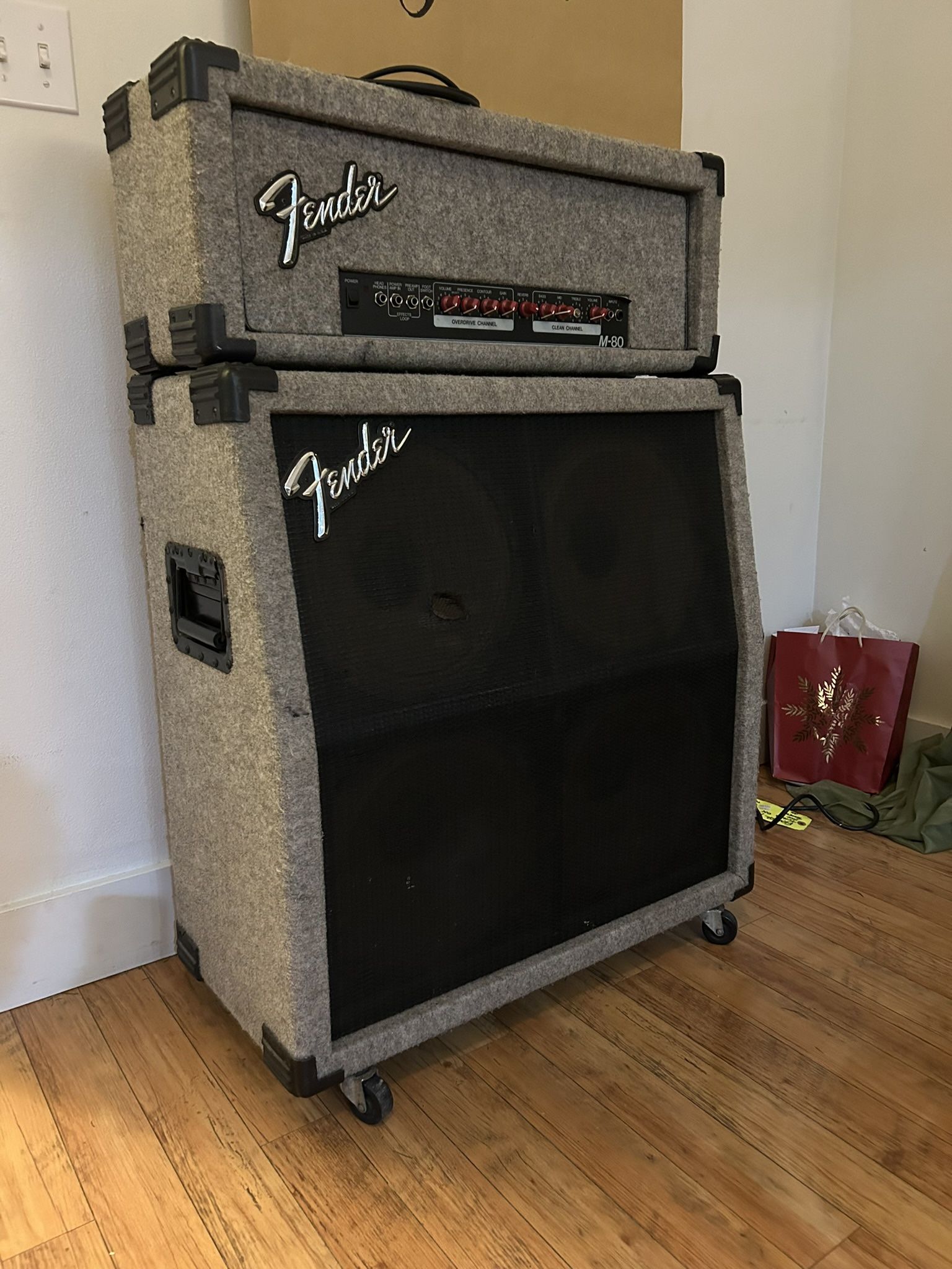 Fender M-80 Half Stack Amp
