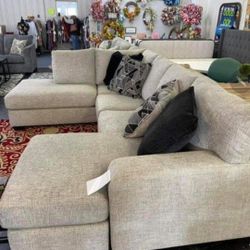 Megginson Storm U Shape Sectional Couch 