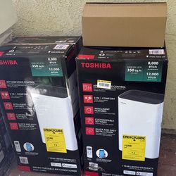 Toshiba 8,000 BTU Portable Air Conditioner, Cools up to 350 Sq.Ft.