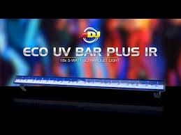 American DJ "Eco UV Bar Plus IR" 54-Watt LED Black Light Bar (Store Demo)