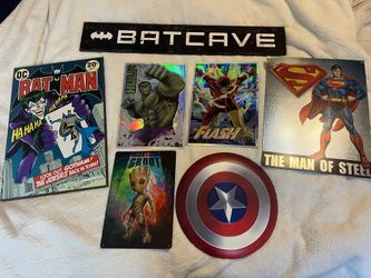 Superhero Wall signs (individually Priced)