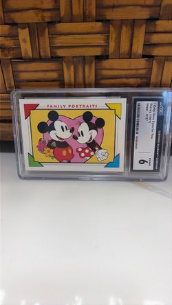 1991 Disney Mickey & Minnie CGC 6 Graded Card