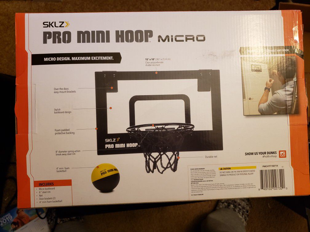 SKLZ pro mini basketball hoop