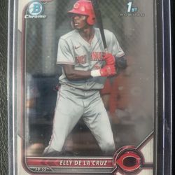 2022 1st First Bowman Chrome #BCP-50 Elly De La Cruz (RC)