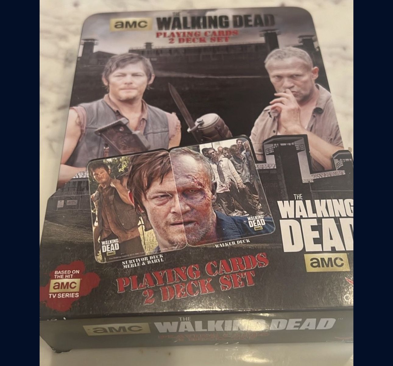 The Walking Dead Playing Cards 2 Deck Set