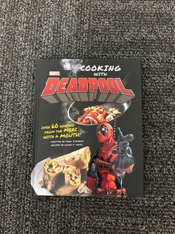 Marvel Cooking with Deadpool Over 60 Recipes Hardcover Cookbook