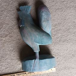 CARVED ROOSTER
