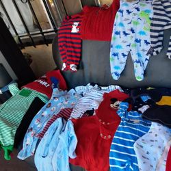 Ropa De Bebé 0 A 3 Meses Toda X 5 Dólares