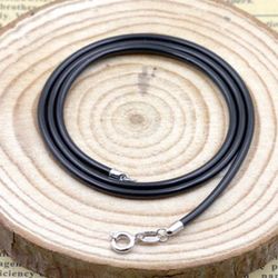 Leather rope necklace!