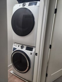 GE washer and dryer