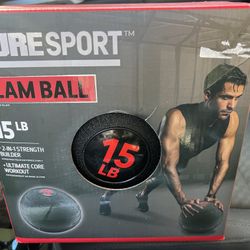 15.lbs Slam Ball NEW💪