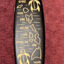 Hawaiian Wooden Decor