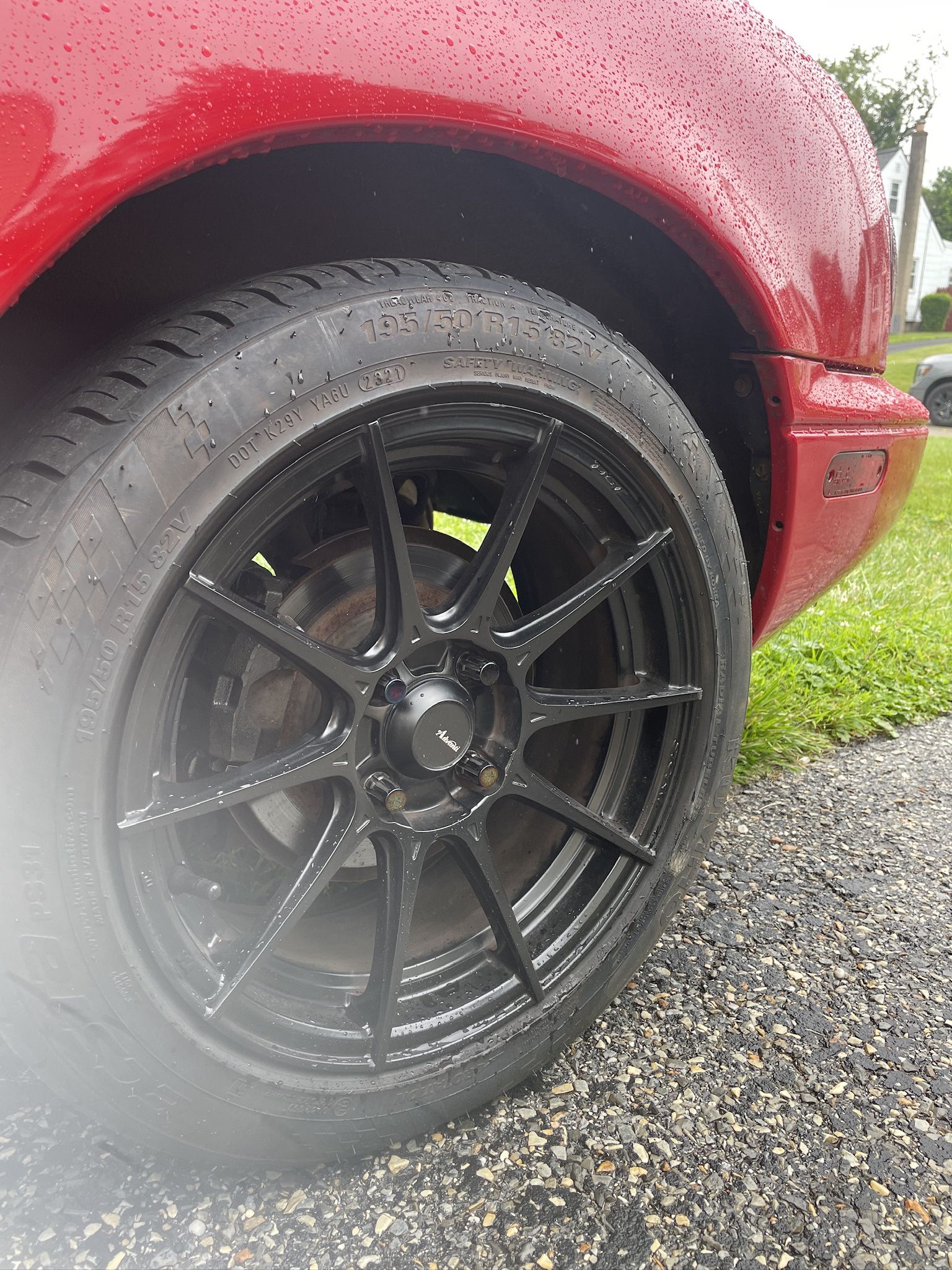 15x8 4x100 advanti storm 1 rims