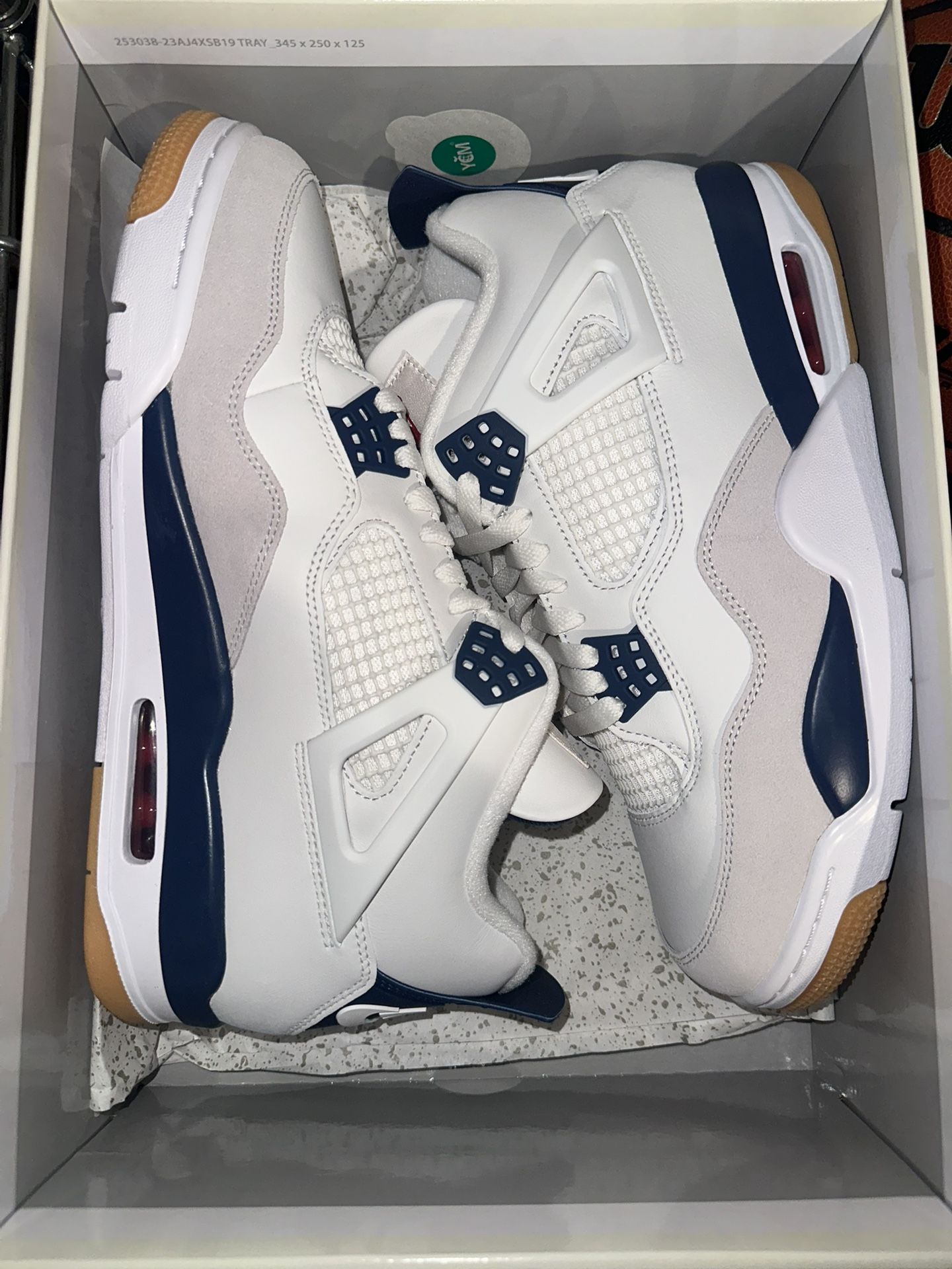 Air Jordan 4 Sb Navy Blue 