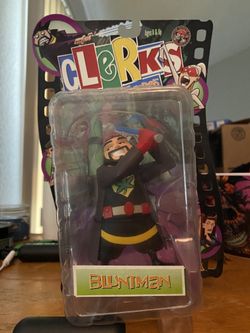 Bluntman clerks inaction figure new on card
